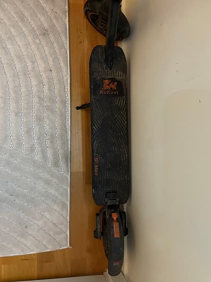 Kugoo Kirin S1 elsparkcykel svart