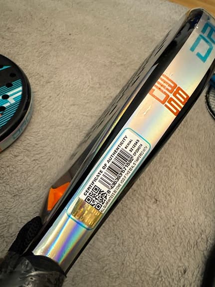 Dropshot LCP padelracket vikt 350–380 g låg balans