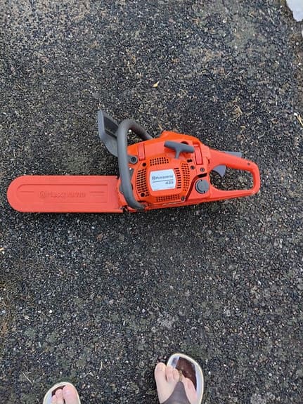 Husqvarna Motorsåg orange