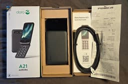 Doro Aurora A21 mobiltelefon svart 64 GB