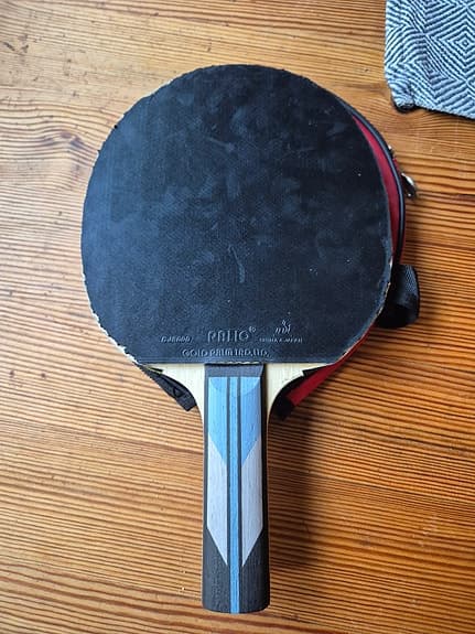 En ganska snällt racket för dig som börjat nyligen med pingis.