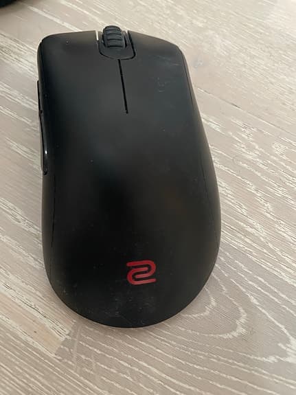Zowie EC1-CW trådlös datormus svart
