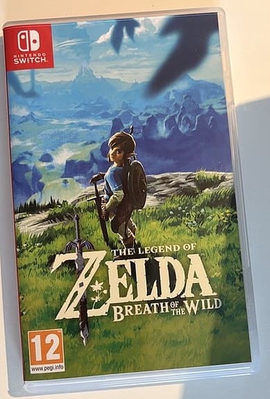 Nintendo Switch spelkonsol neon röd/blå