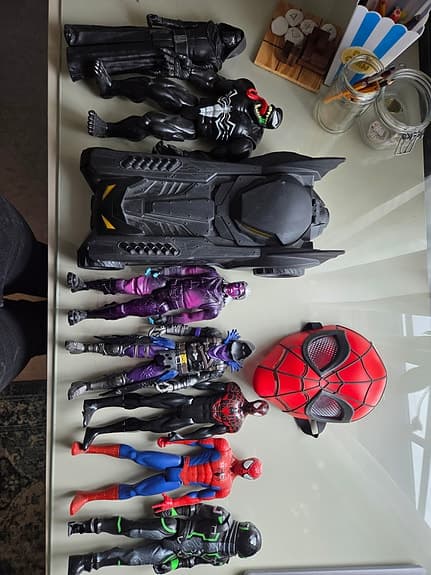 Marvel's figurer, m.m