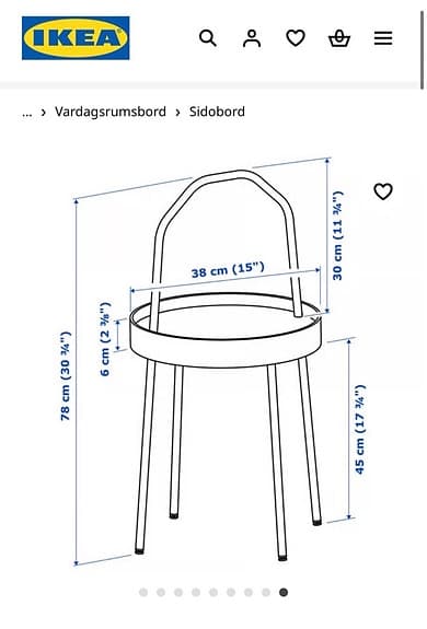Soffbord / sidobord /sideboard