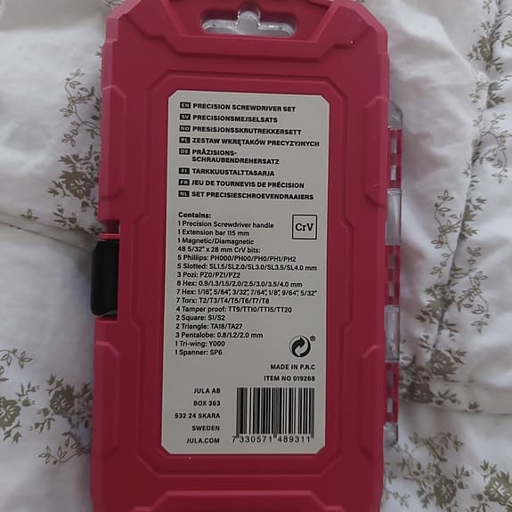 PRECISION SCREWDRIER SET