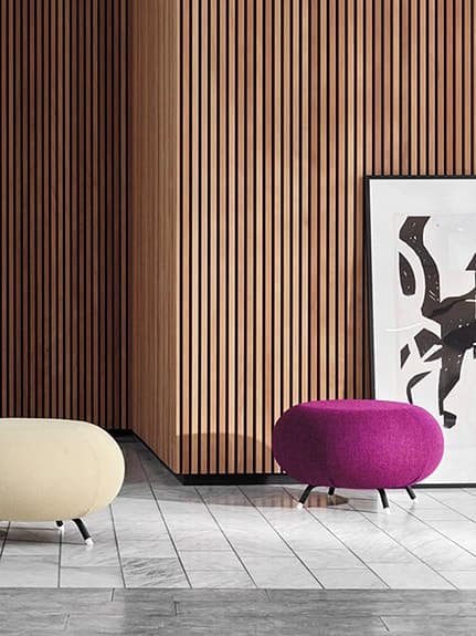 PEBBLE sittpuff från Allermuir Designstudio UK - Pall / Fotpall