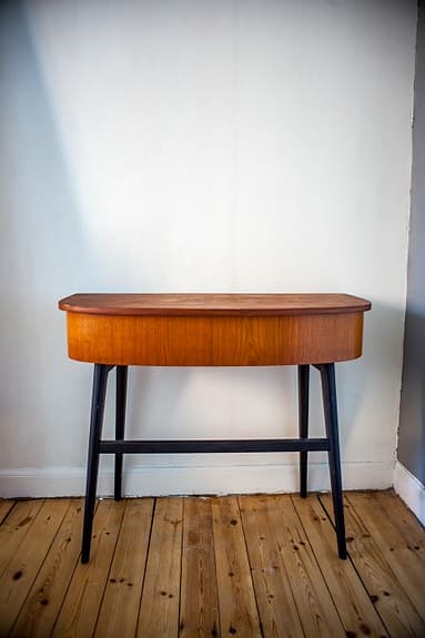 Halvbord i teak