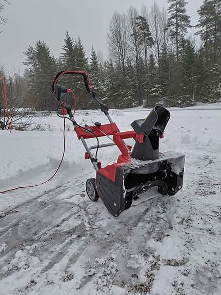 Snöslunga elektrisk