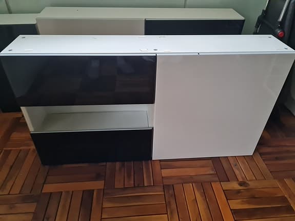 Ikea Bestå Hyllsystem hyllor med dörrar flera delar så montera den hur du vill