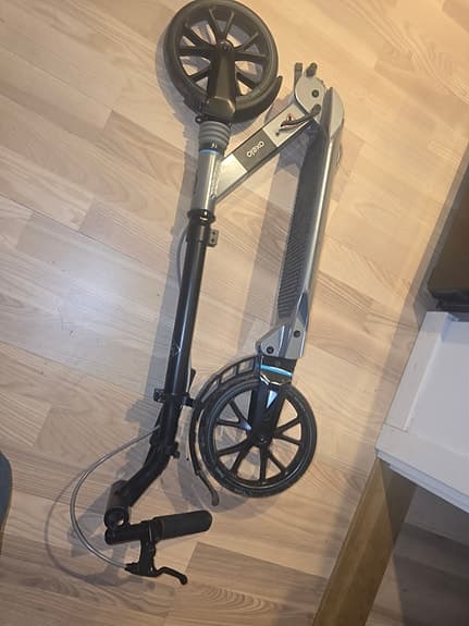 Oxelo sparkcykel med fjädrar och broms