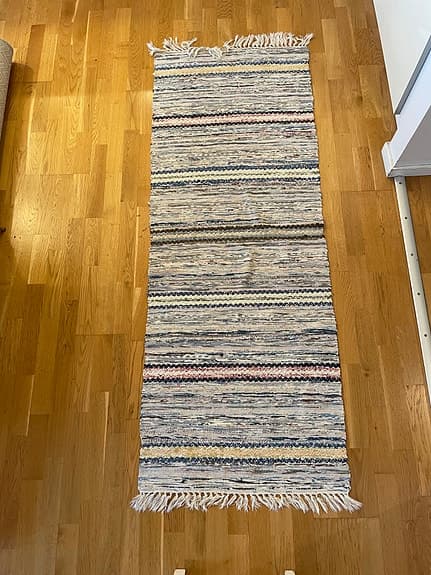 Trasmatta  flerfärgad