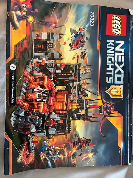 LEGO 70323 Jestro's Volcano Lair + instruktionsbok