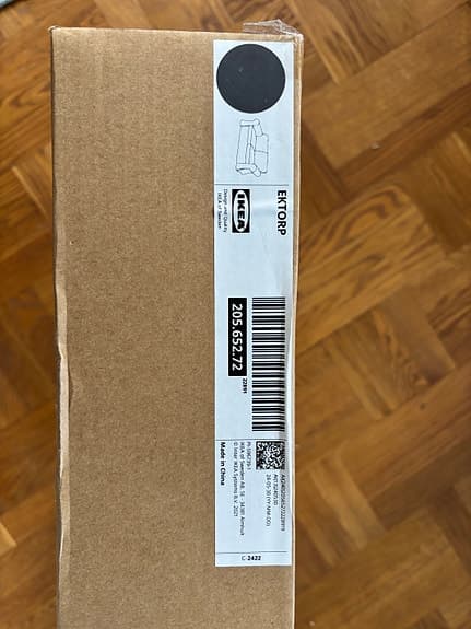 Ikea Ektorp 2sits klädsel soffa