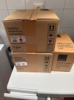 Dali 5 högtalare till hemmabio