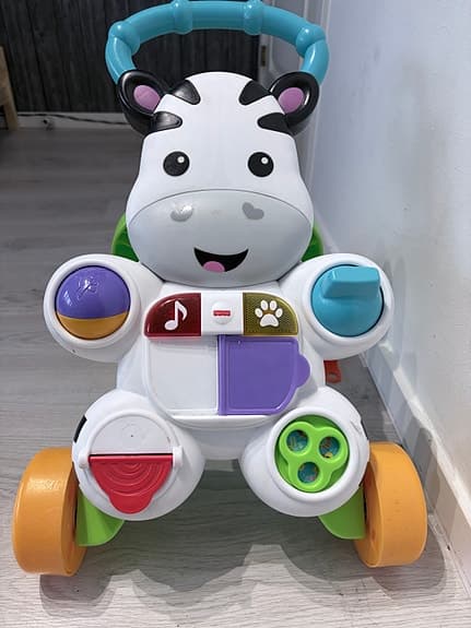 Fisher-Price gåvagn zebra med musik