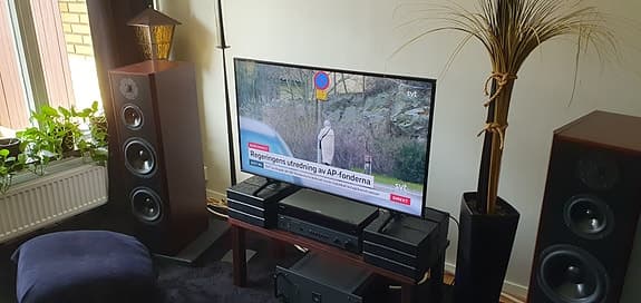 Mkt väl skött Samsung 43" TV (QE43Q60AAU)