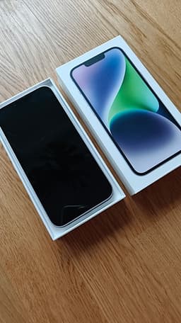 iPhone 14, 128 GB lila