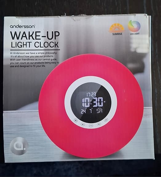 Klockradio - Andersson WEC 2.4 - Wake-up light clock