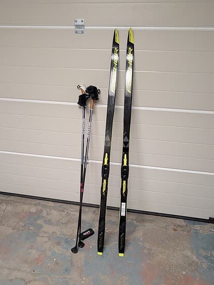 Fischer längdskidor, Twin Skin Sprint Jr med bindningar