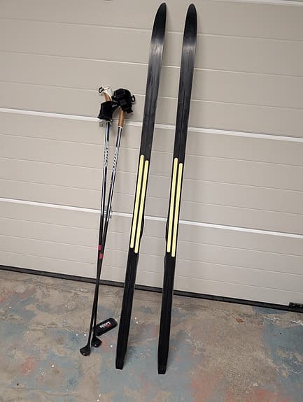 Fischer längdskidor, Twin Skin Sprint Jr med bindningar