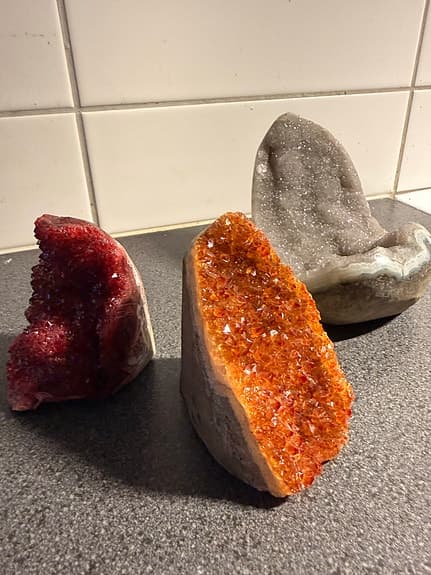 Superfina Små Kristaller 8-10 cm höga 500:- /Styck