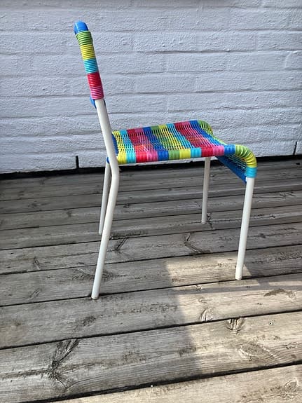 IKEA Färgglad barnstolar