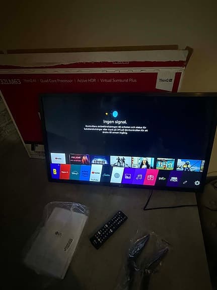 LG smart-TV 32 tum