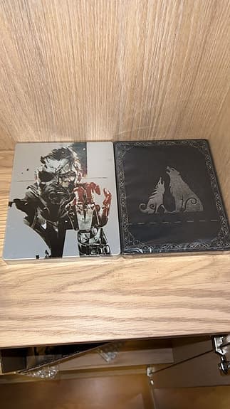God of War Ragnarök Steelbook & MGSV Phantom Pain Steelbook