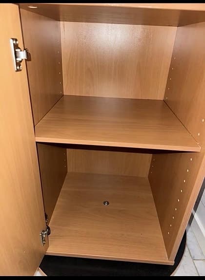 Snyggt roterande hallinredning/förvaringsskåp (spegel, krokar & hyllor)