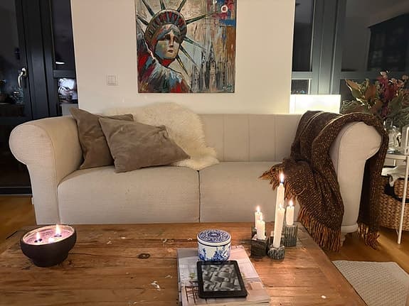 IKEA Viskafors 2-sits soffa – skandinavisk design – mycket bekväm – fint skick