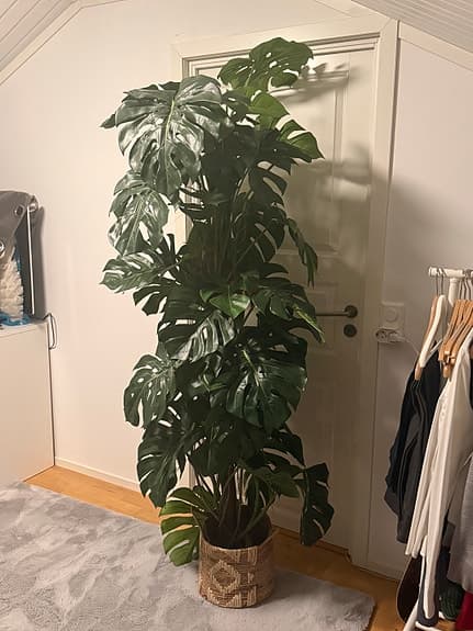 Större Monstera konstgjort