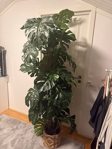 Större Monstera konstgjort