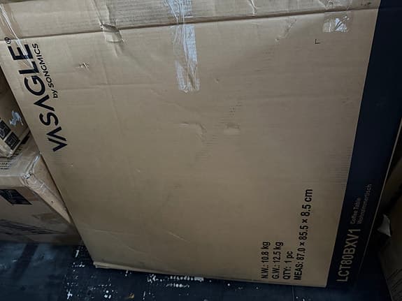 Soffbord VASAGLE – runt 80 cm – helt nytt