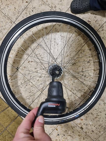 28 tum fälgar - shimano nexus med spectra däck