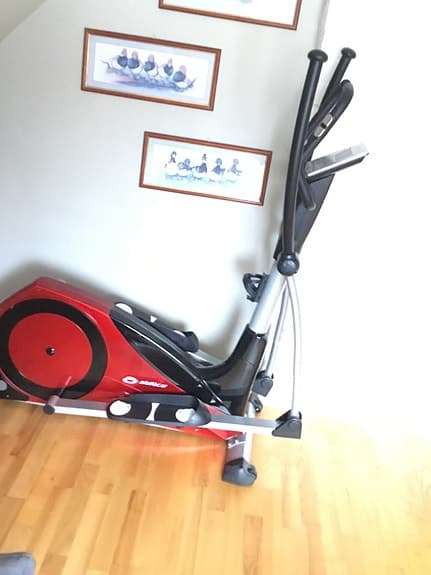 Abilica crosstrainer röd/silver
