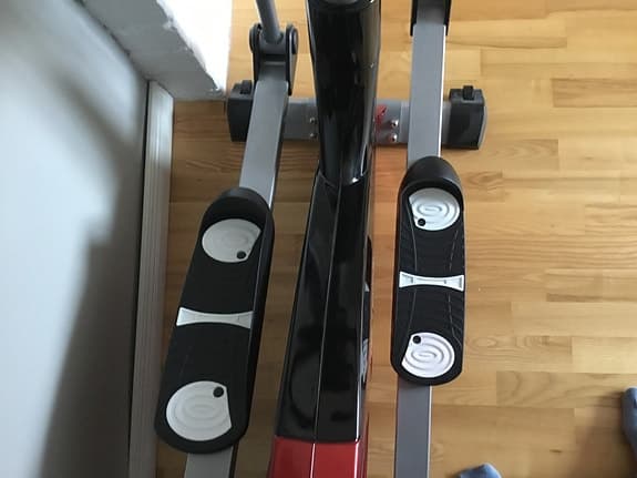 Abilica crosstrainer röd/silver