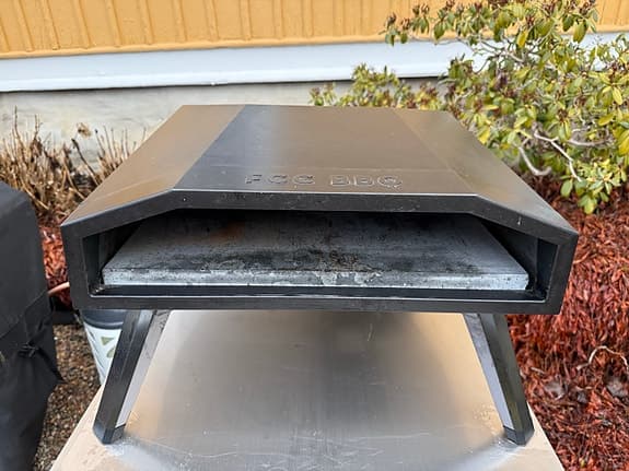 Pizza Chef Grande 16” gaseldad pizzaugn + italiensk lavasten