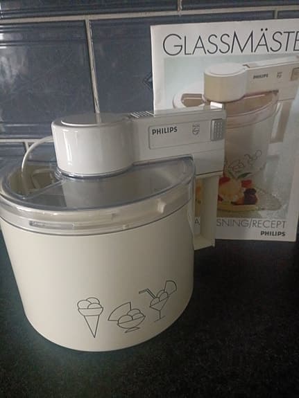 Philips glassmaskin vit