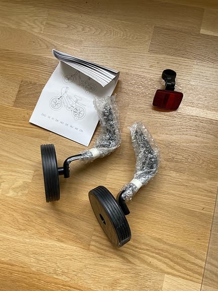 Stoy barncykel 12" svart