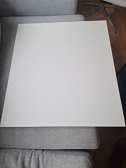 2x vita hyllor 60x67cm
