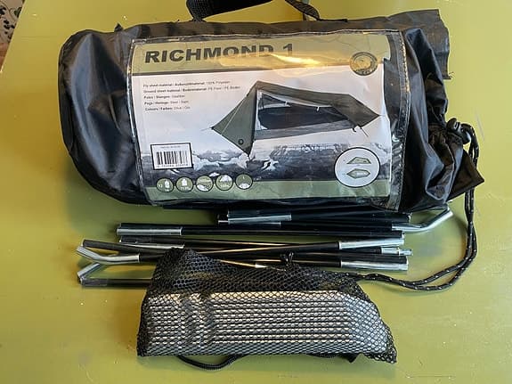 Richmond 1 tält 1‑personers oliv polyester