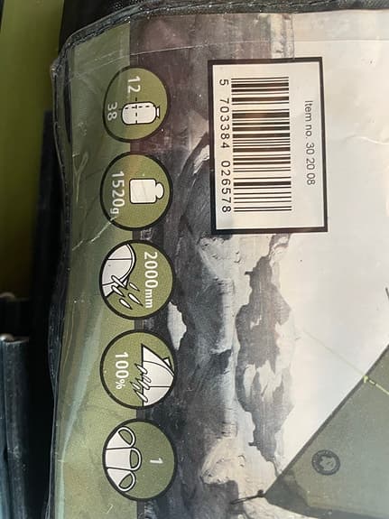 Richmond 1 tält 1‑personers oliv polyester