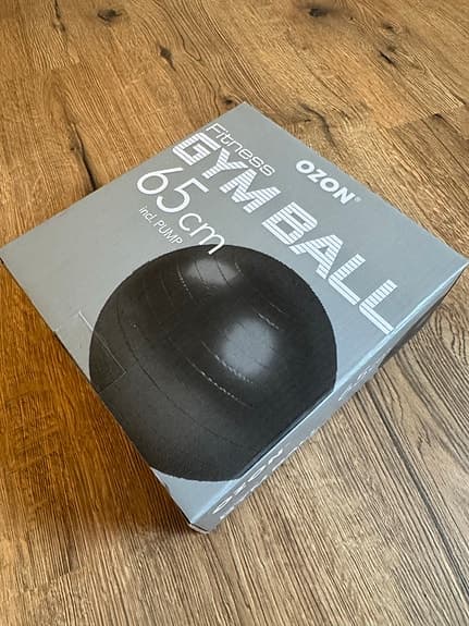 Ozon Fitness Gym Ball träningsboll 65 cm svart