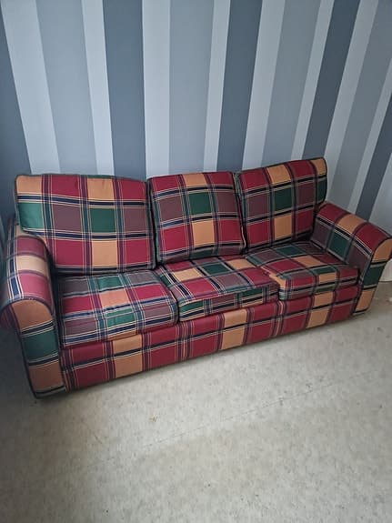 Bäddsoffa.