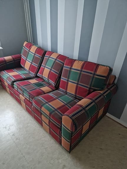 Bäddsoffa.