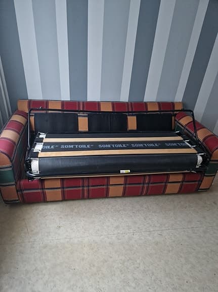 Bäddsoffa.