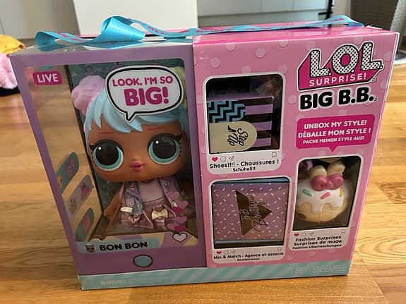 L.O.L. Surprise Big B.B. Bon Bon docka med tillbehör