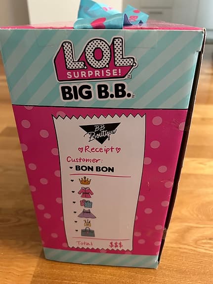 L.O.L. Surprise Big B.B. Bon Bon docka med tillbehör
