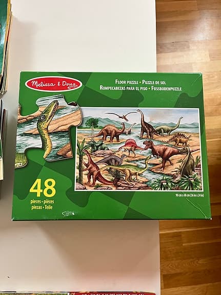 Melissa & Doug dinosaurie pussel 48 bitar